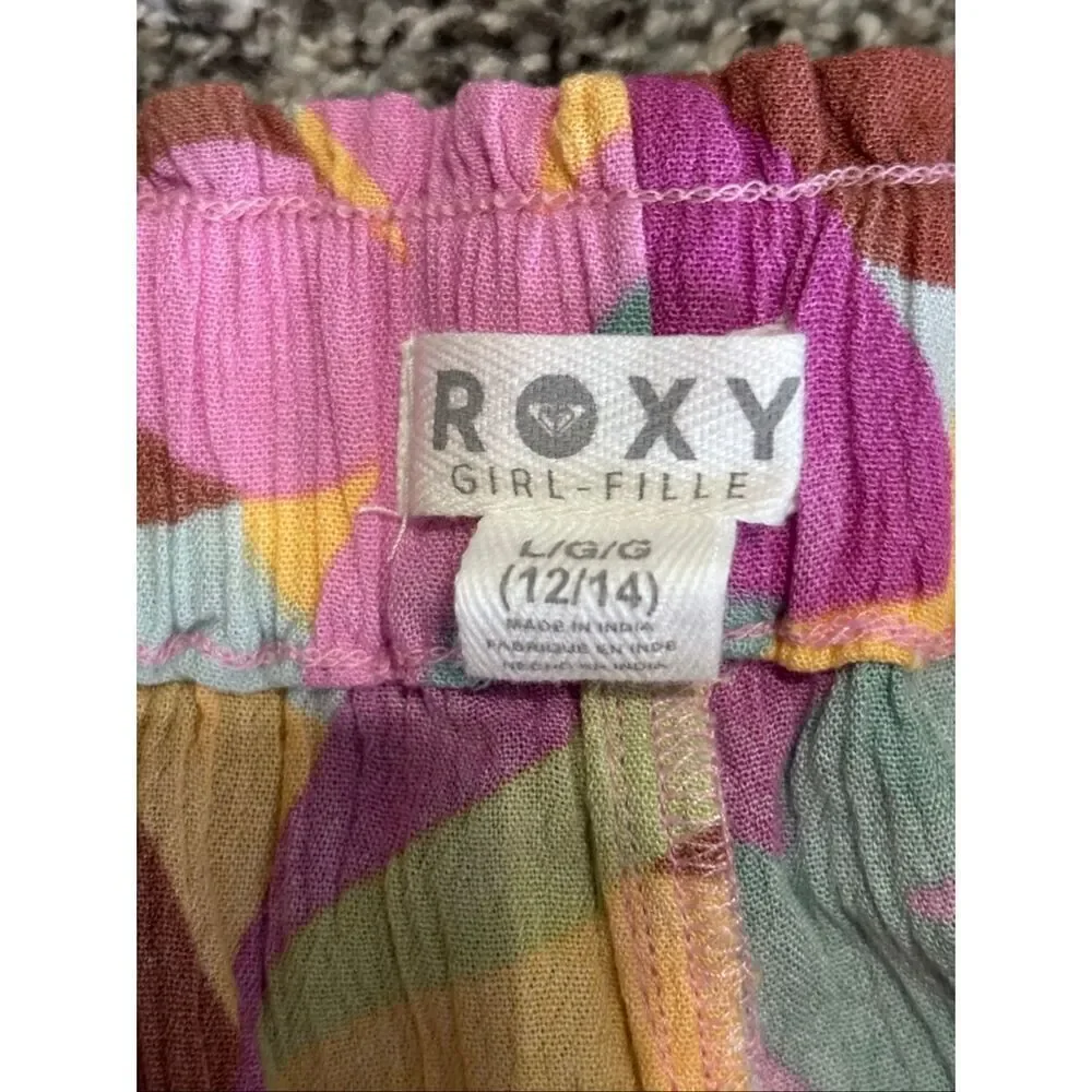 ❤️Roxy Girls Tropical Floral Shorts